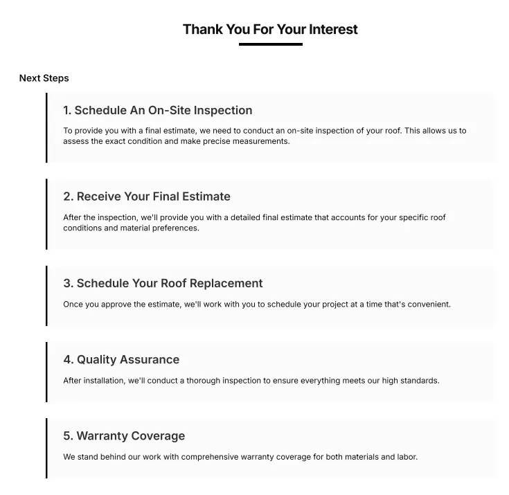PDF Next Steps Screenshot