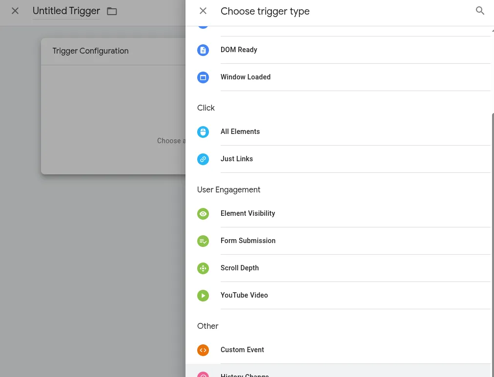 Event Selector