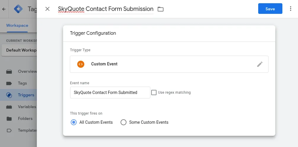 Event Selector